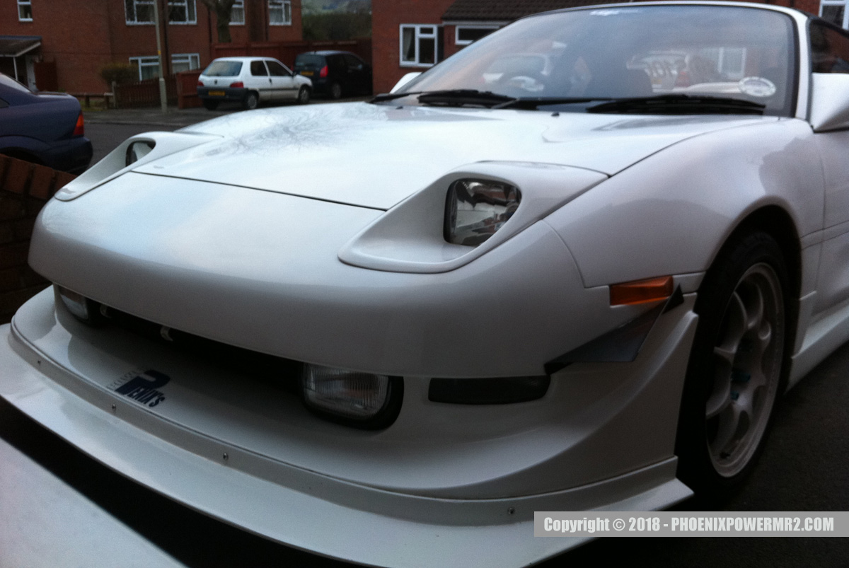 Phoenix Power Type II Front Bumper and Headlight Conversion Fitted
