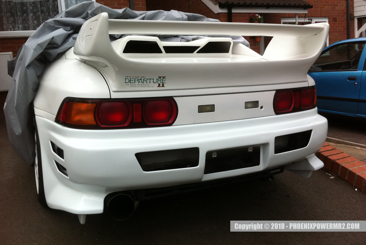 Phoenix Power Type II Rear Bumper and Spoiler Fitted