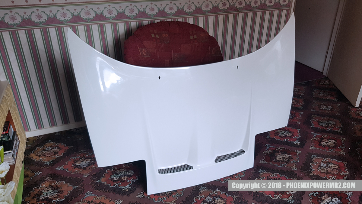 Genuine Border Racing Vented Bonnet for SW20 MR2 Sourced & Fitted